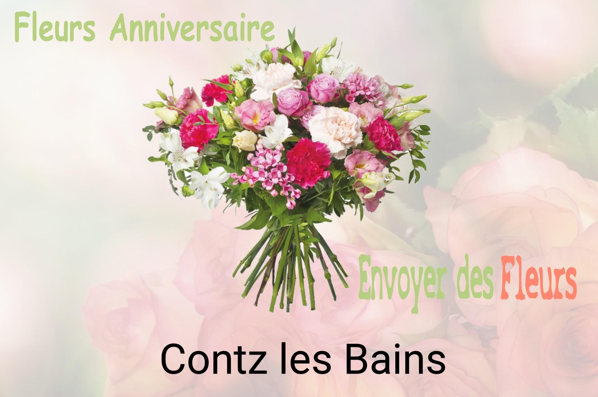 Bouquet de fleurs d’anniversaire livré à Contz-les-Bains