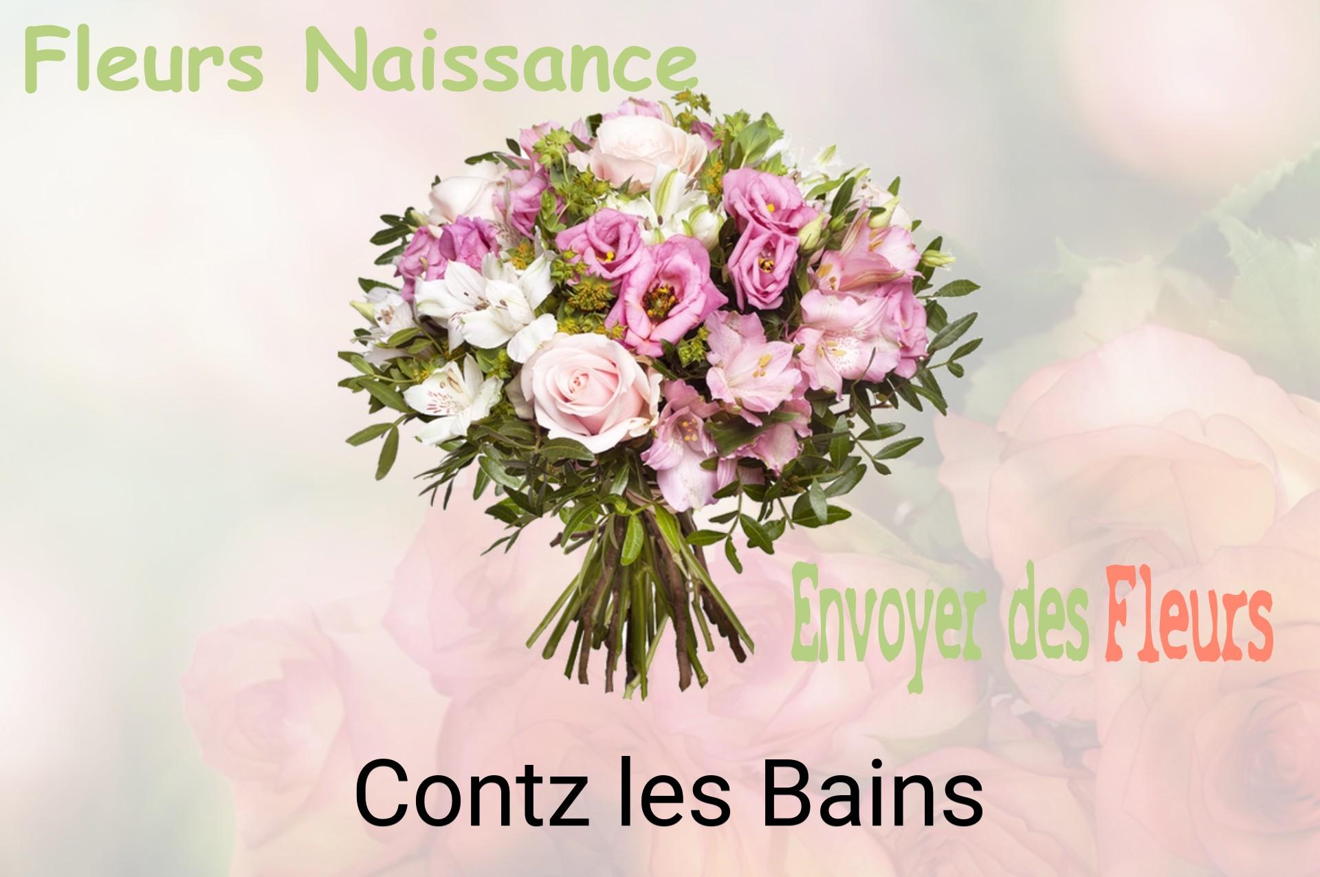 Bouquet de fleurs de naissance livré à Contz-les-Bains